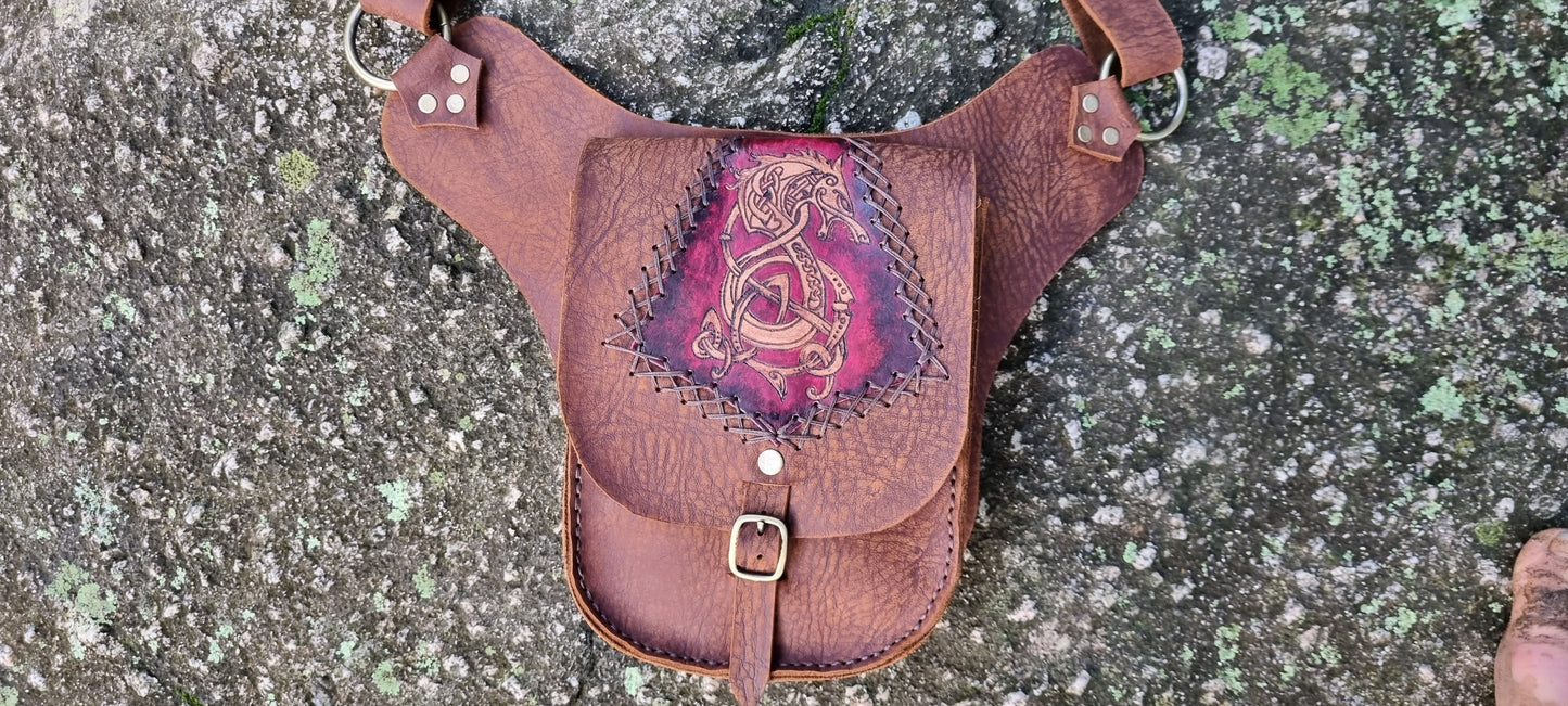 Leather Shoulder &/or Bum Bag