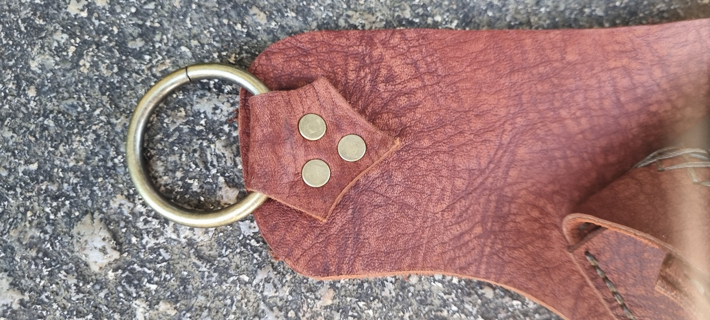 Large Emu Skin Bum Bag