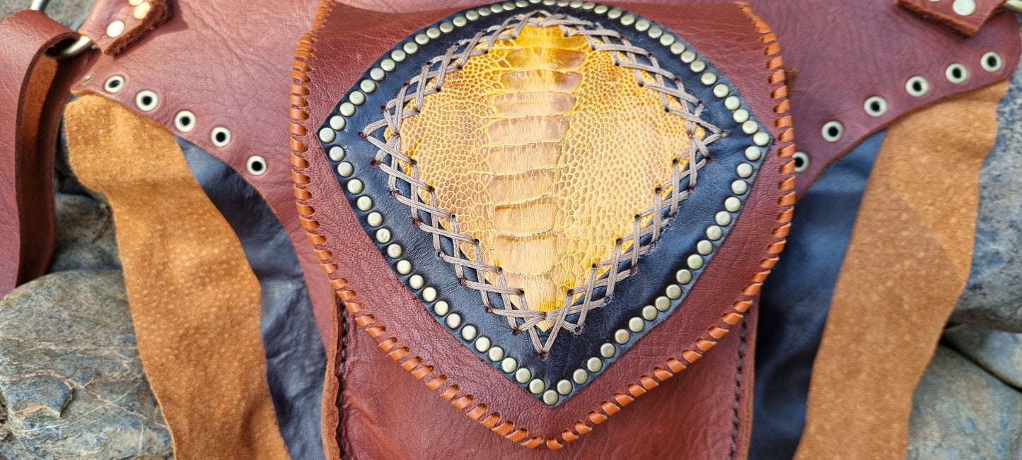 Sacred Leather Bum Bag