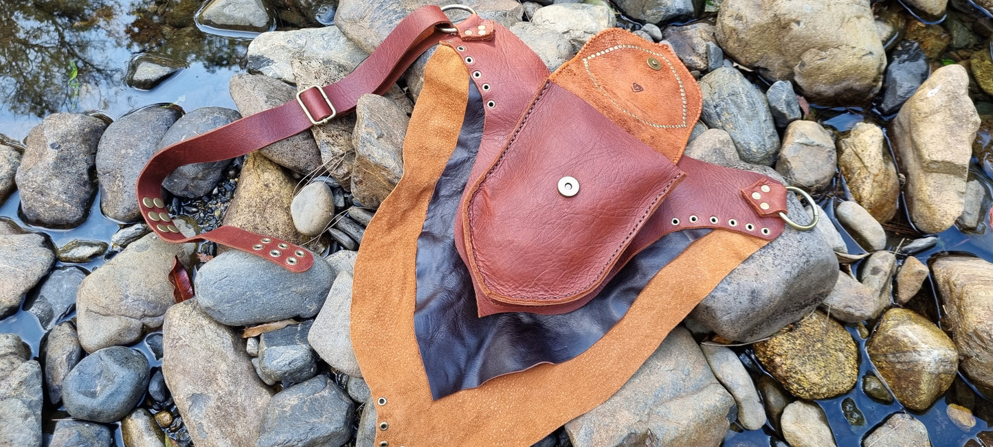 Sacred Leather Bum Bag