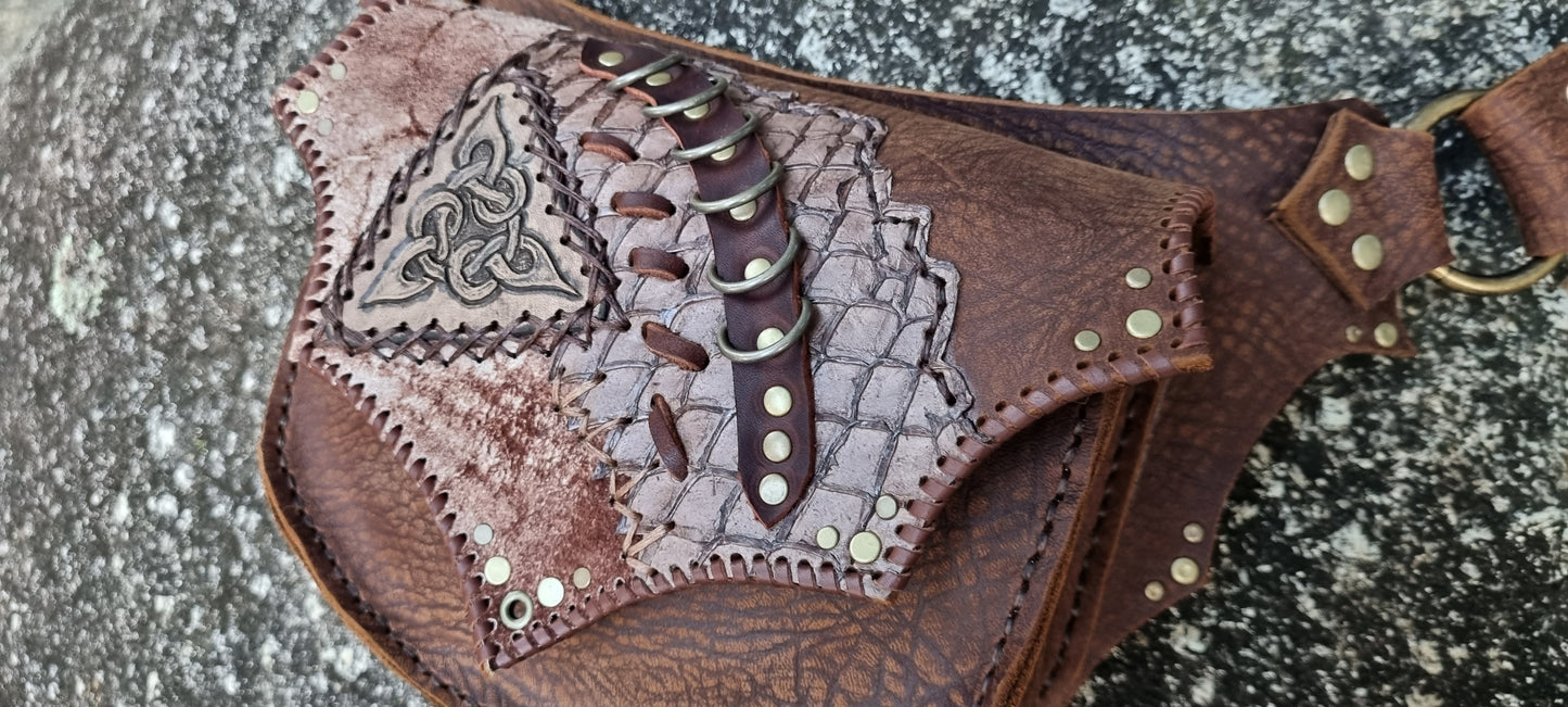 Handmade Leather Bum Bag