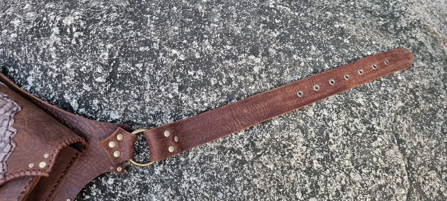 Handmade Leather Bum Bag