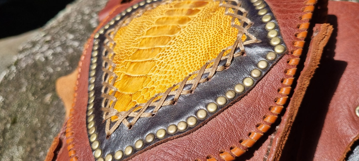 Sacred Leather Bum Bag