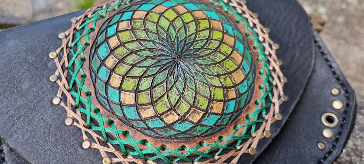 Lotus of Life Sacred Geometric Bum Bag