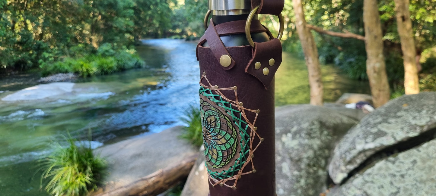 Sacred Geometry Drink Bottle Holder