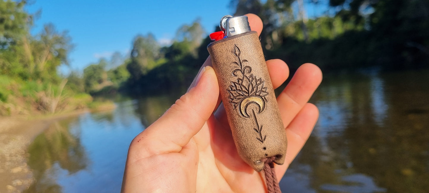 Leather Lighter Case