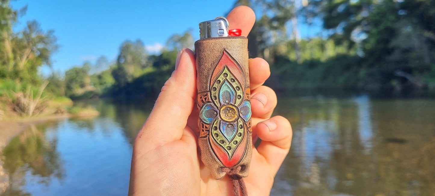 Leather Lighter Case