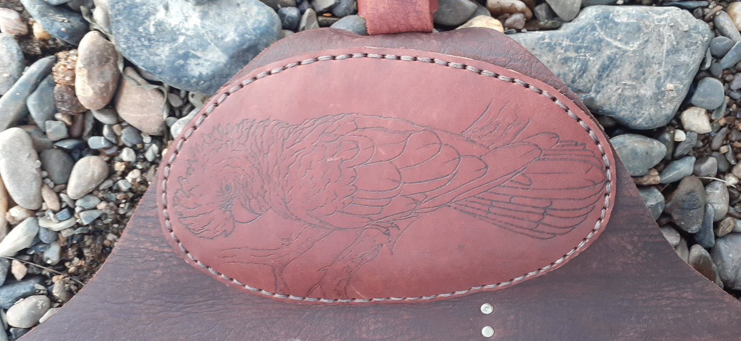 Custom leather drum stick bag