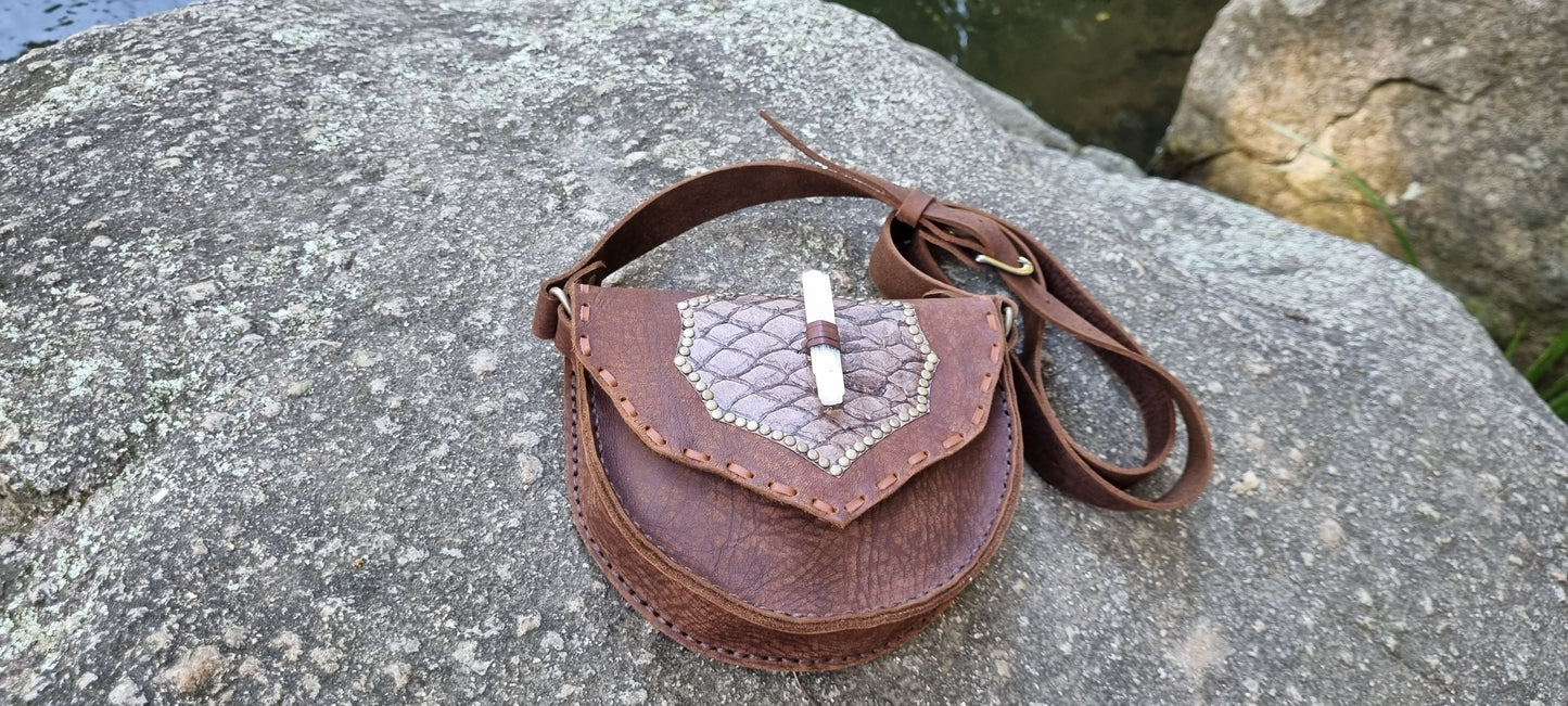 Barramundi Leather Handbag