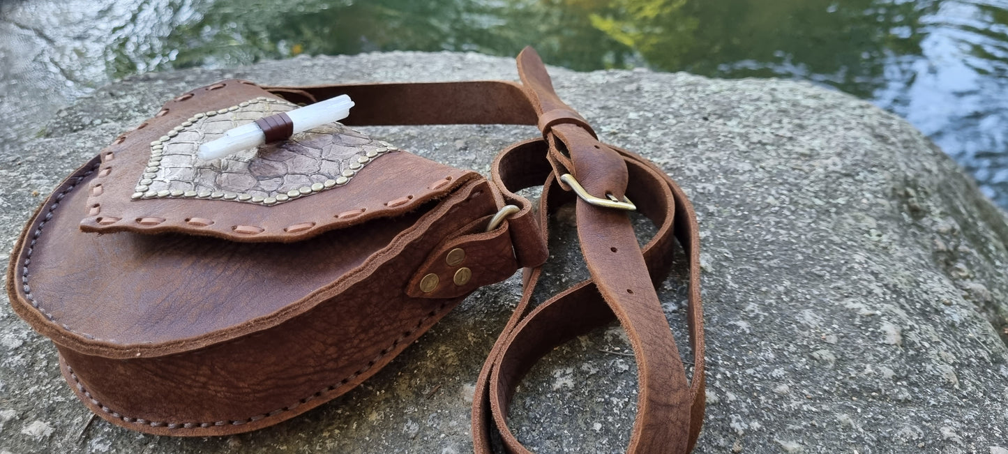 Barramundi Leather Handbag