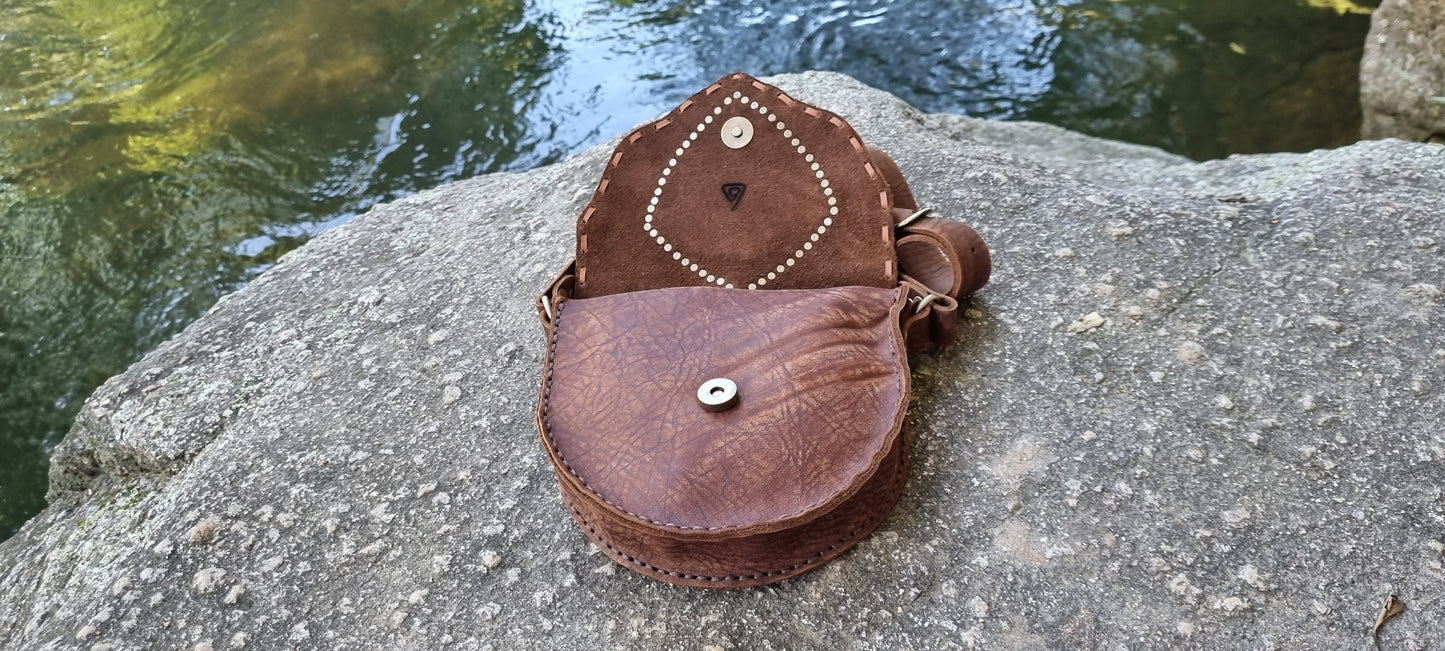 Emu Leather Handbag