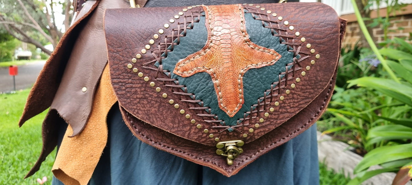 Custom skirt hip bag