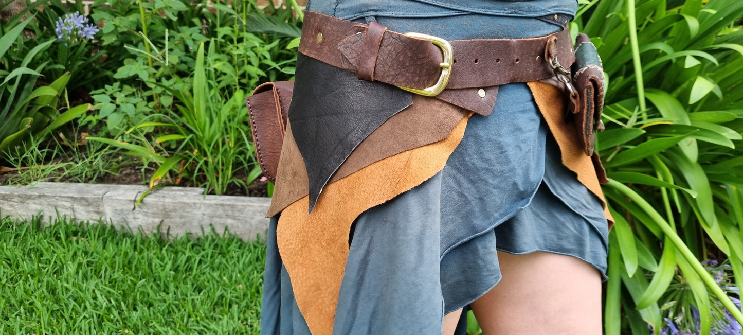 Custom skirt hip bag