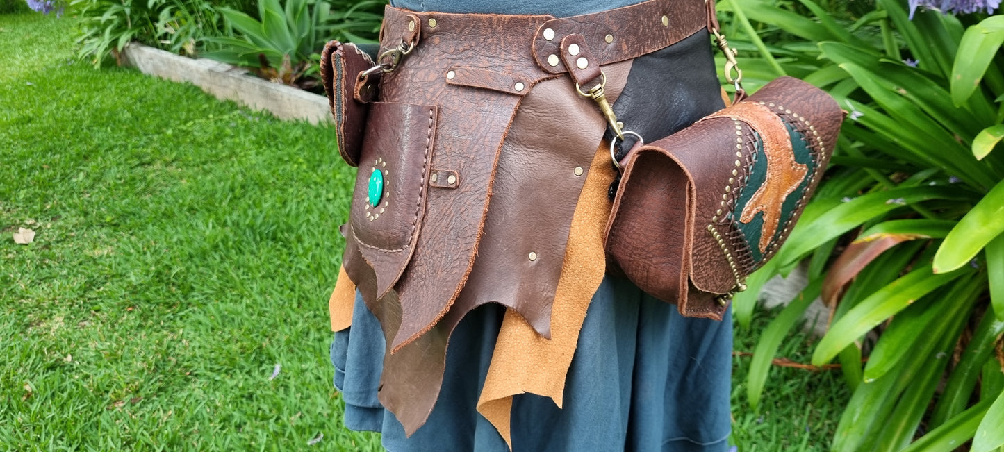 Custom skirt hip bag