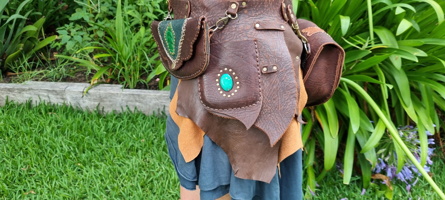 Custom skirt hip bag