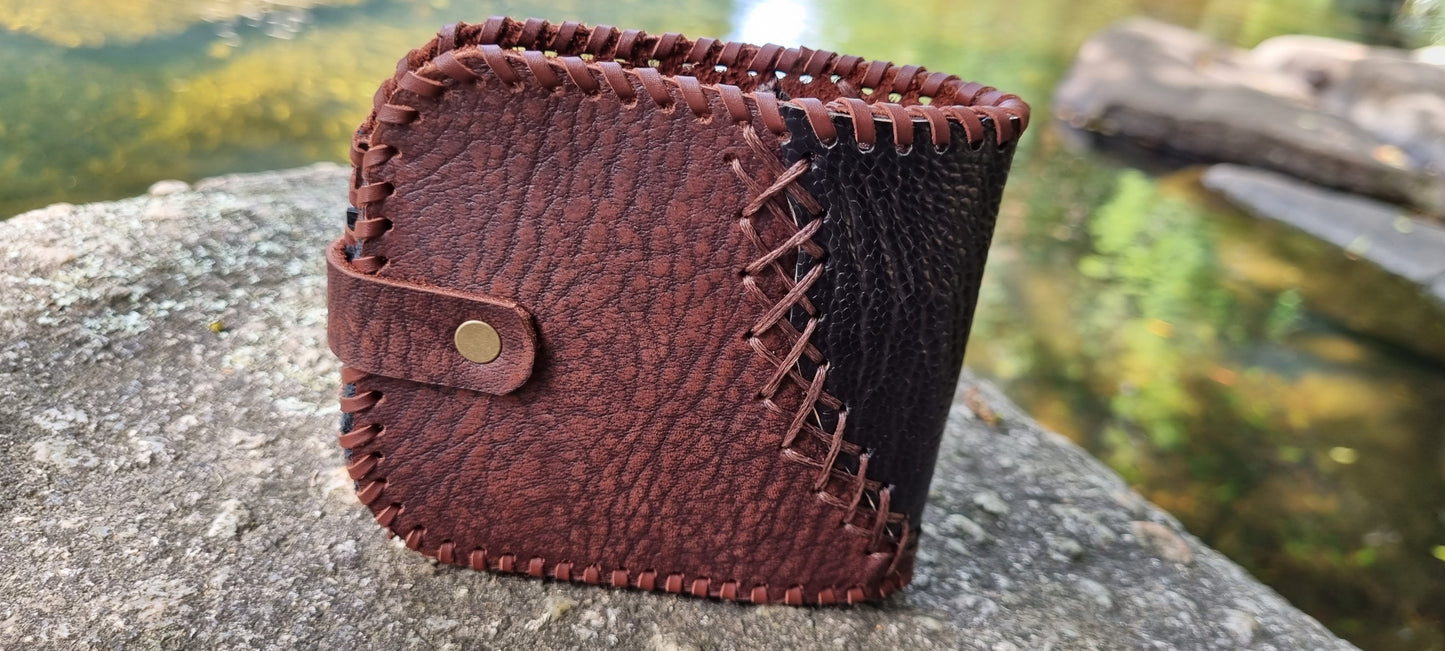 Emu leather wallet