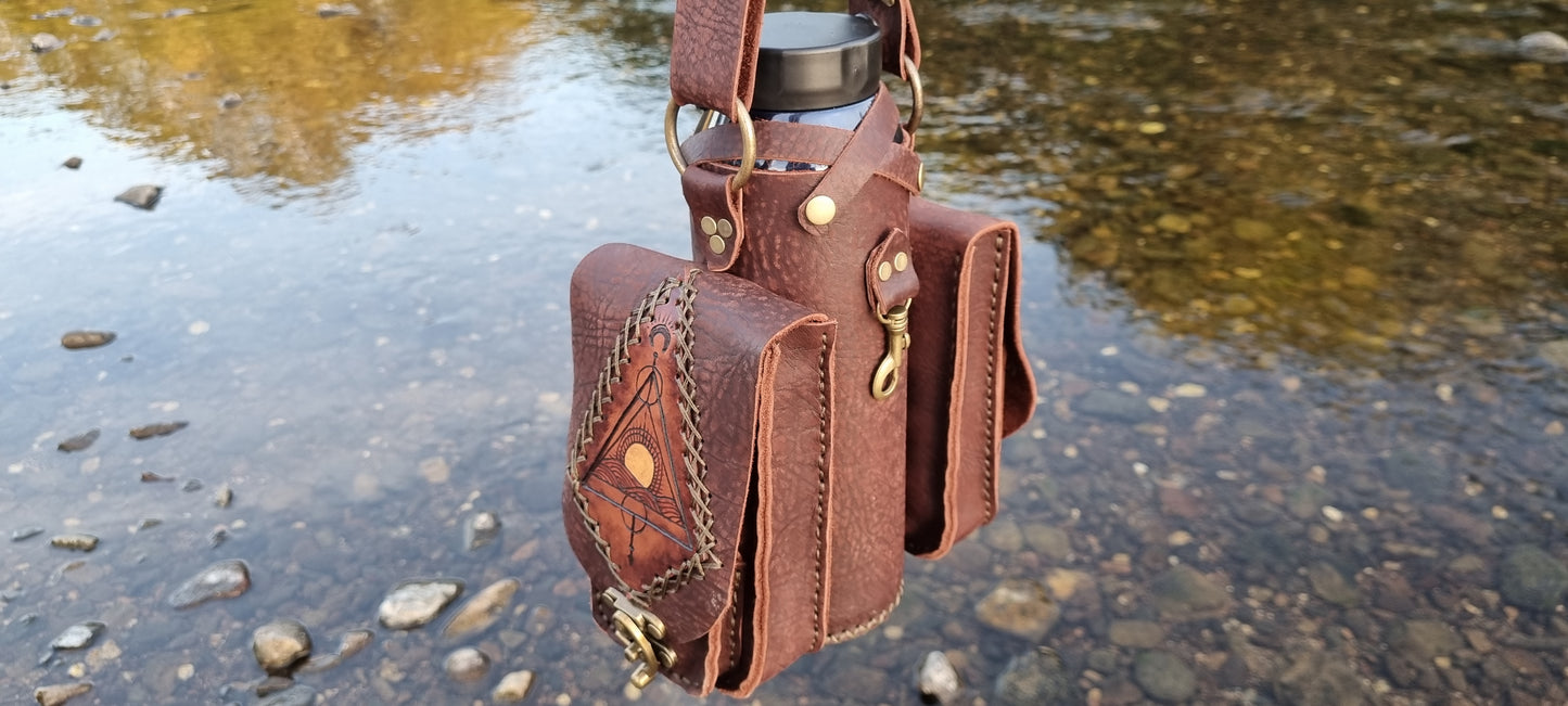 Custom water bottle bag