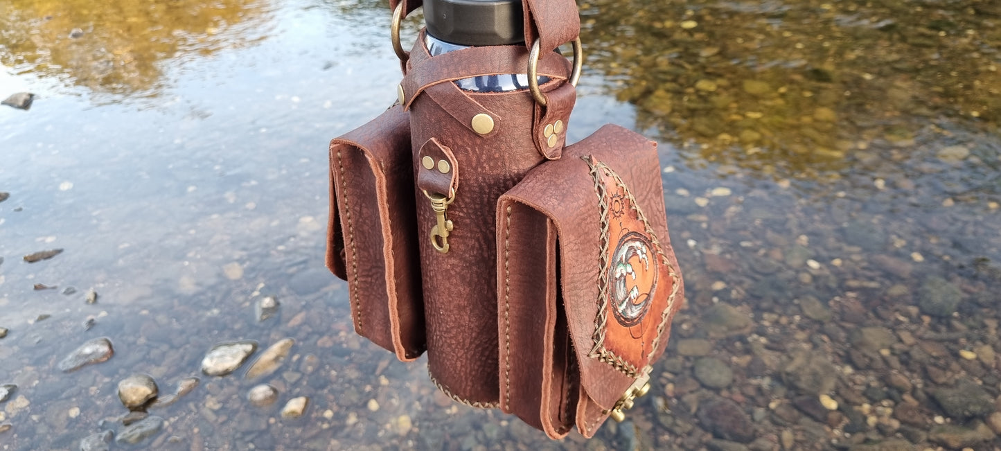 Custom water bottle bag