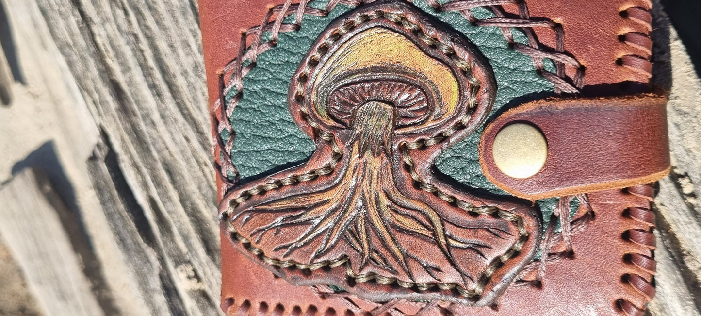 Custom carved wallet