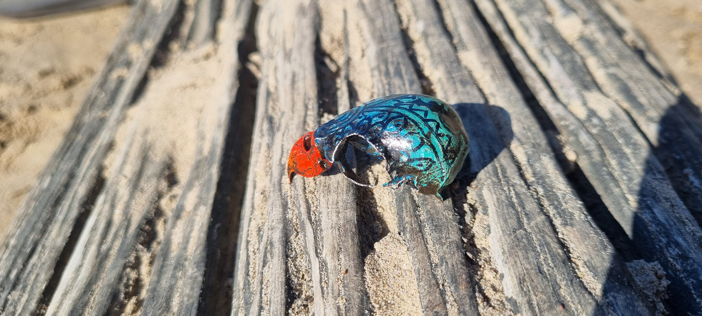 Lorikeet wing smudge fans