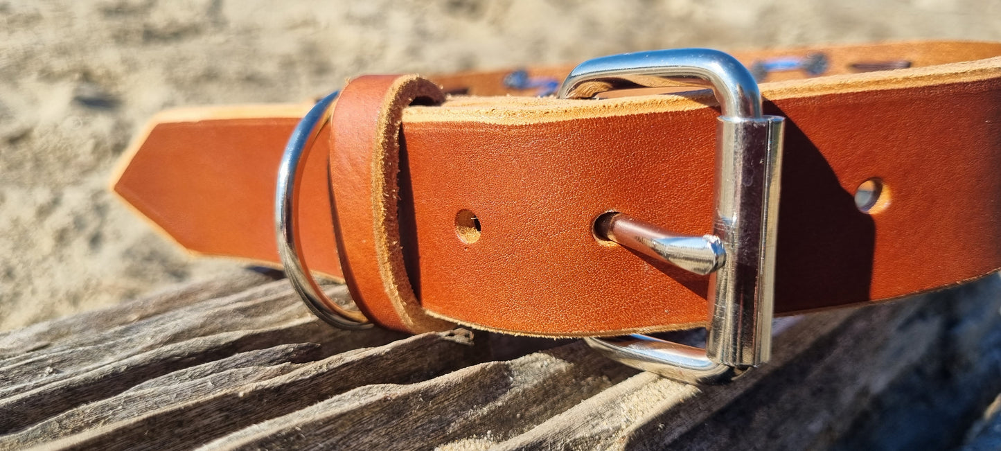 Carved Dog Collar