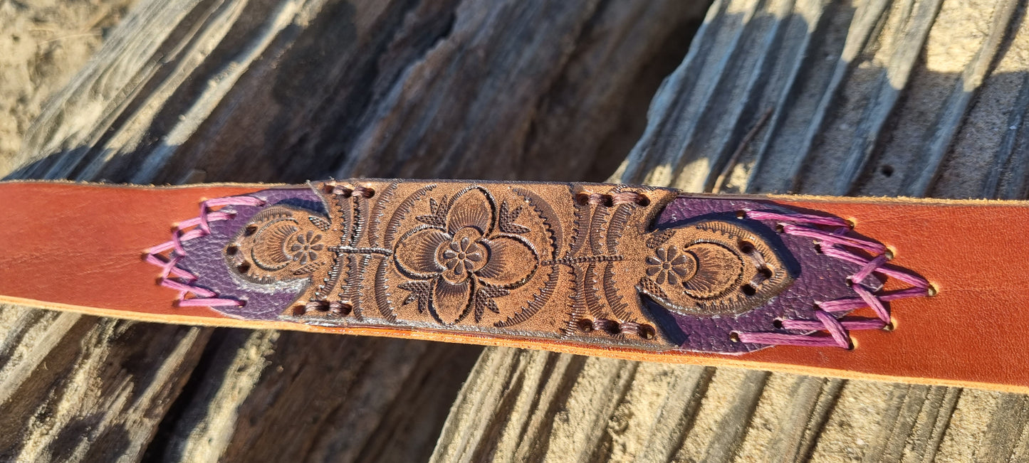 Carved Dog Collar