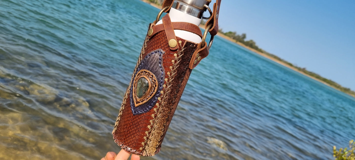 Custom water bottle holder