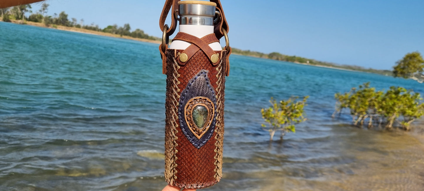 Custom water bottle holder