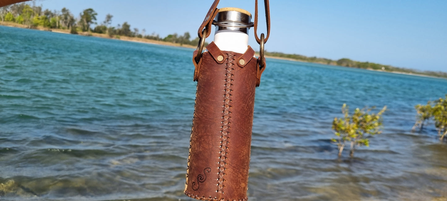 Custom water bottle holder