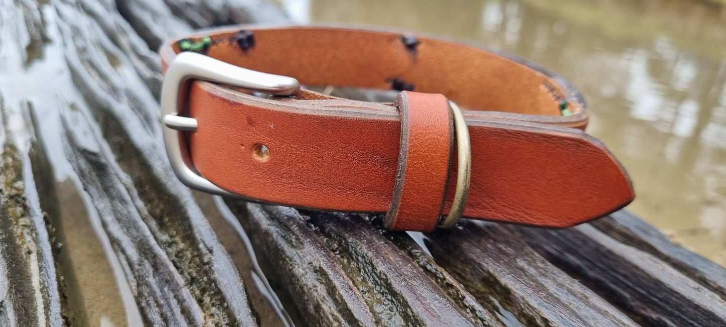 Carved Dog Collar