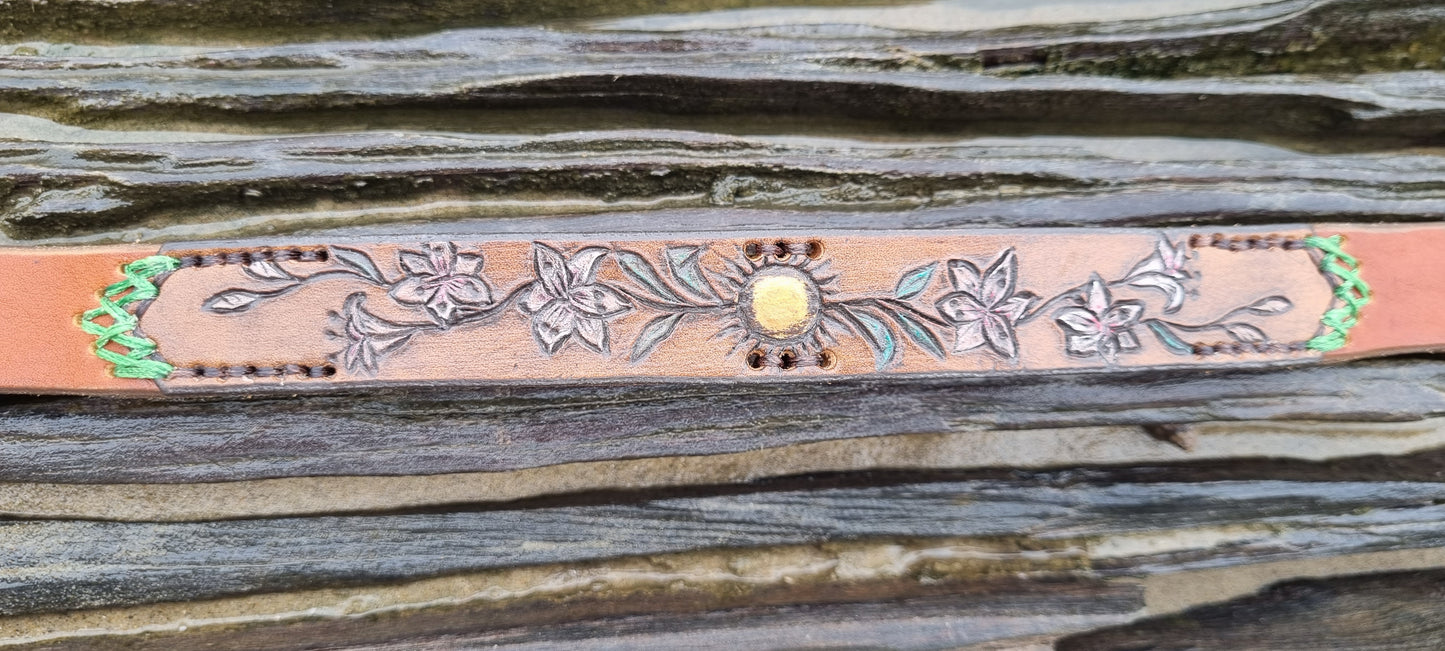 Custom Carved Dog Collar