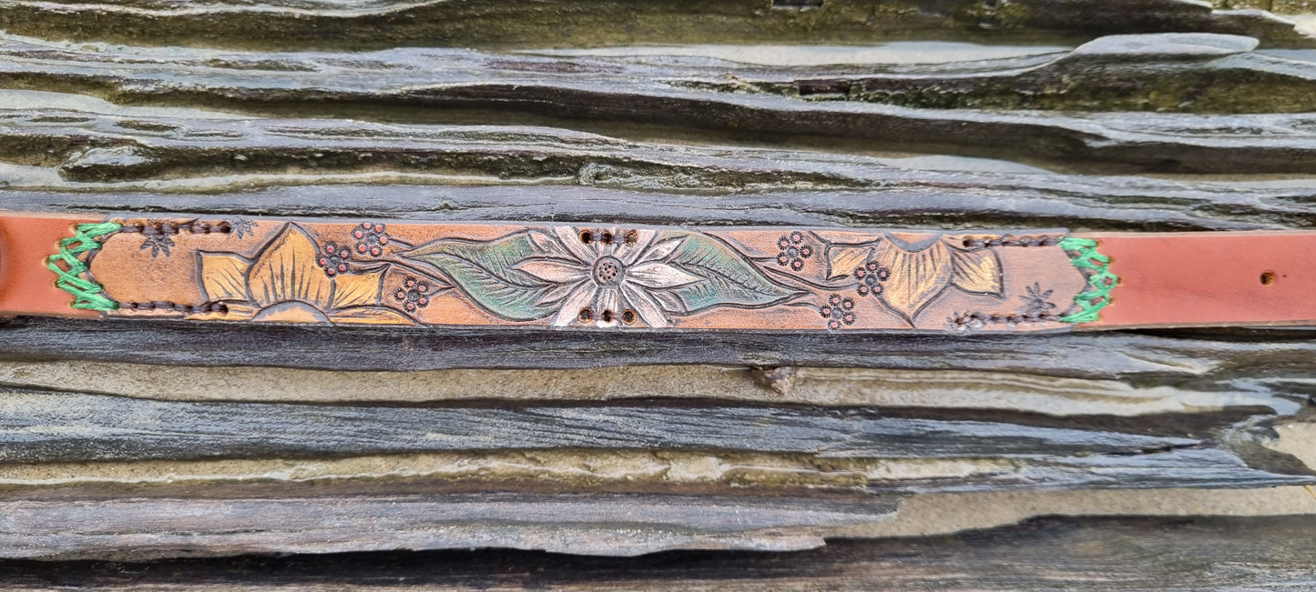 Carved Dog Collar