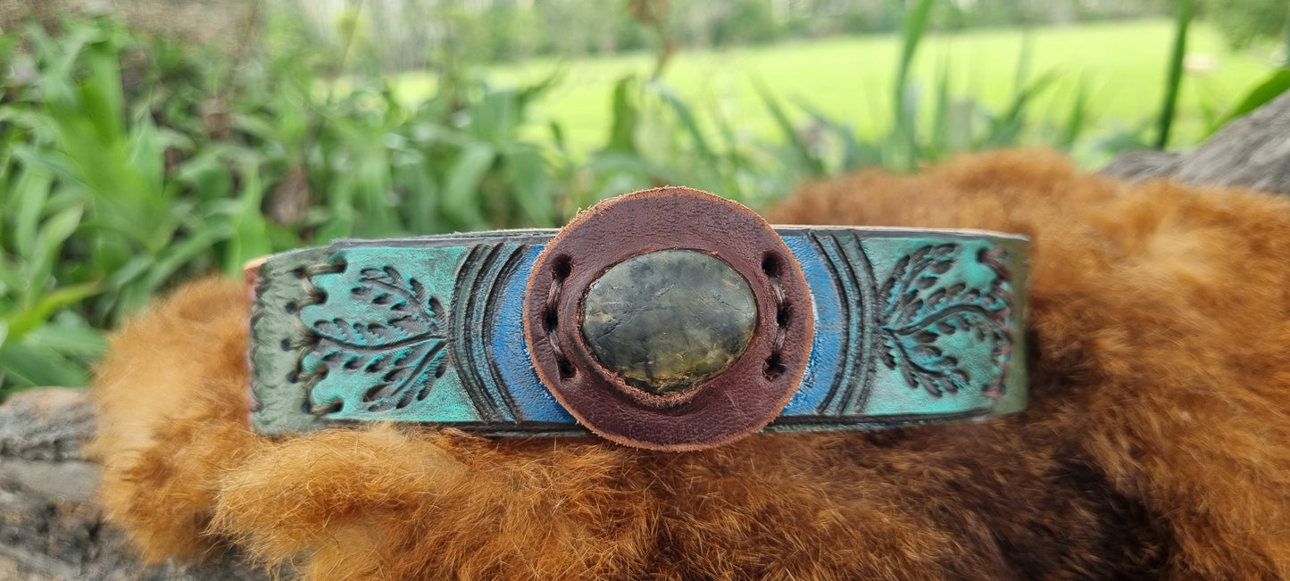 Carved Dog Collar