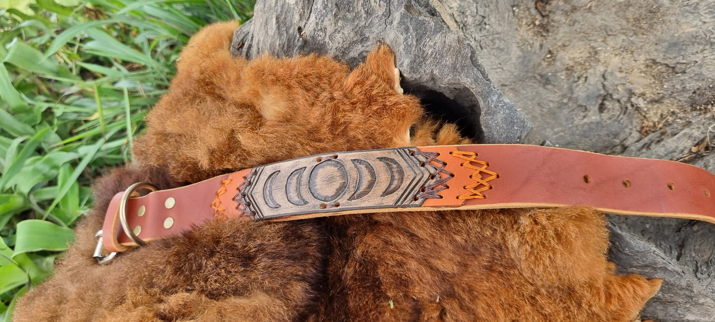 Carved Dog Collar