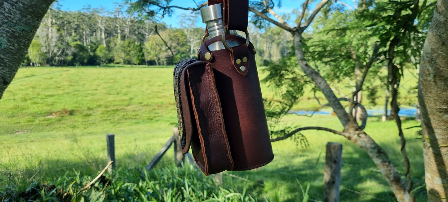 Custom water bottle bag