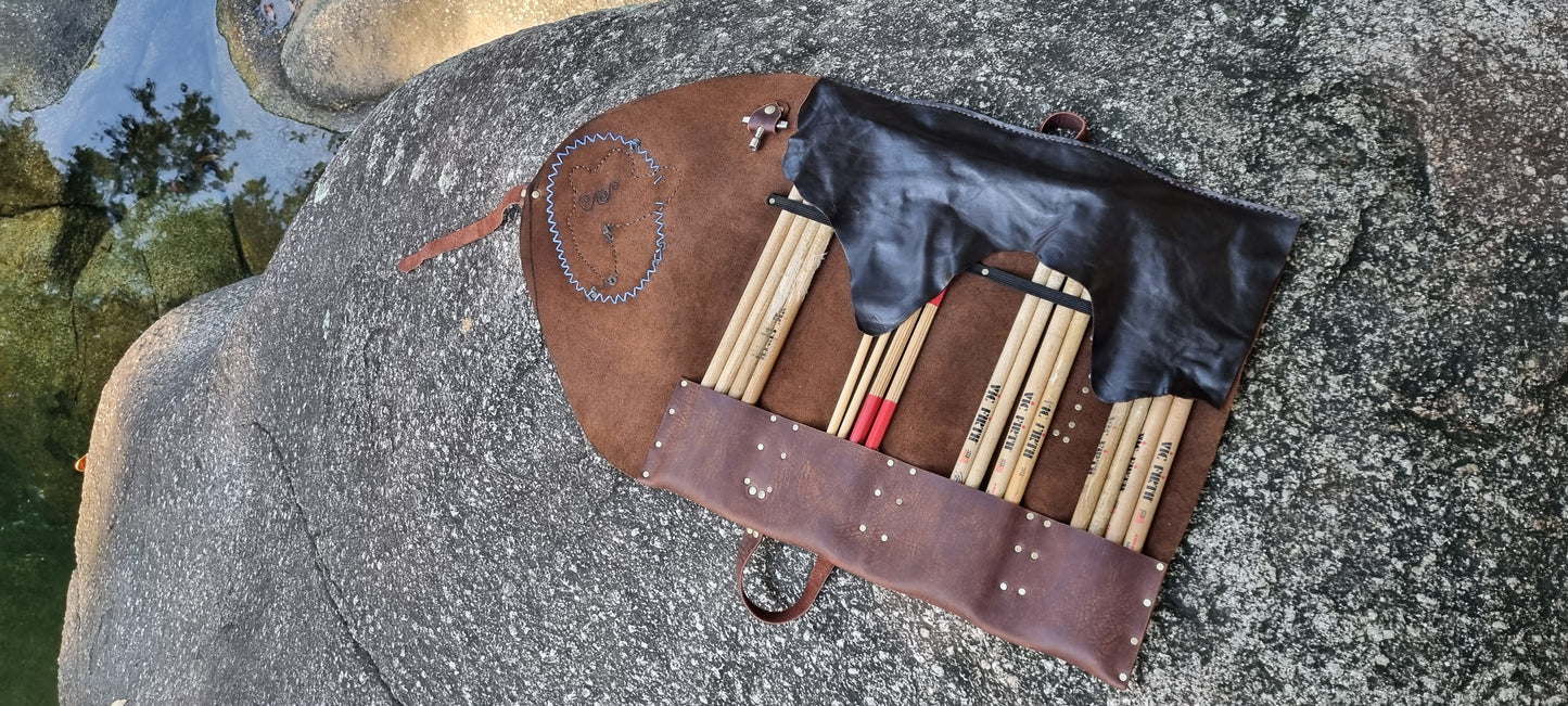 Crimson Rosella drum stick case