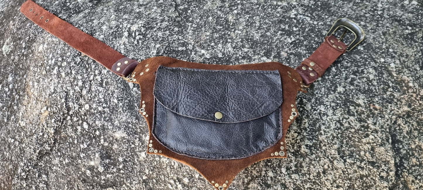 Reptilian bum/hip bag