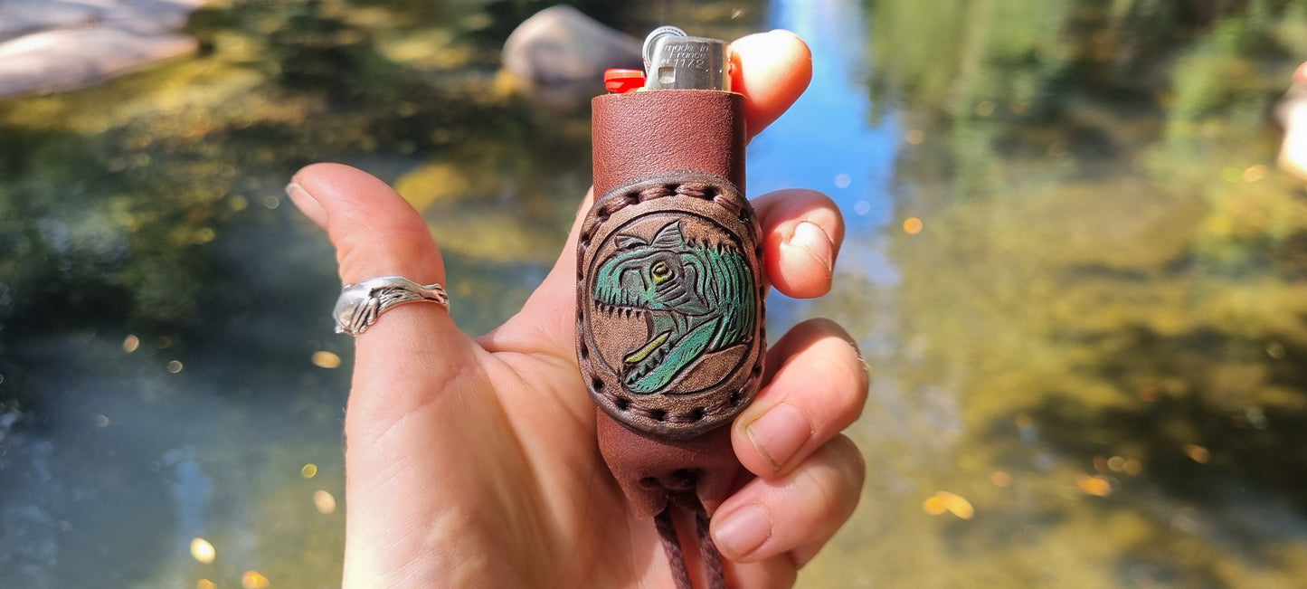 Dino Lighter holder