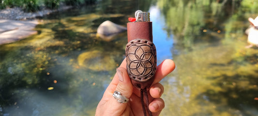 Sacred Geometric Lighter holder