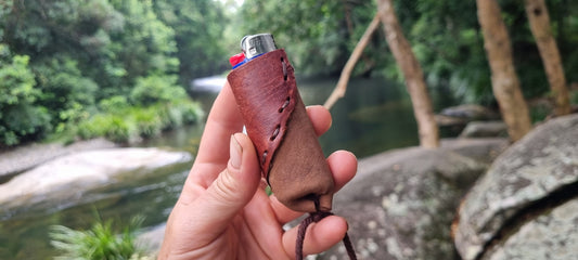 Leather Lighter Case