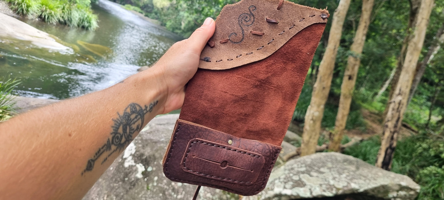 Handcrafted Leather Tobacco Pouch