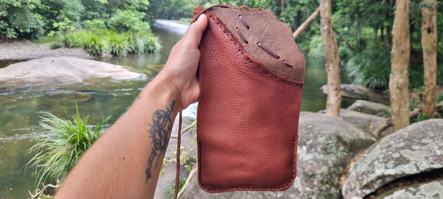 Handcrafted Leather Tobacco Pouch