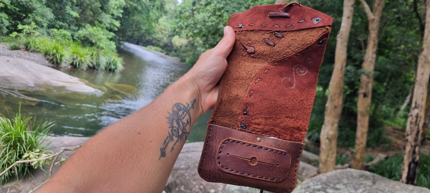 Handmade Leather Tobacco Pouch