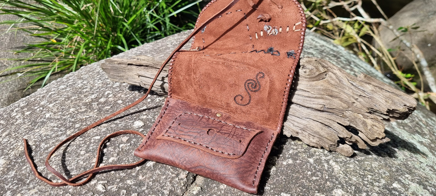 Handmade Leather Tobacco Pouch