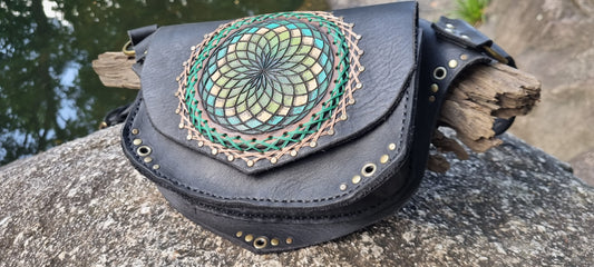 Lotus of Life Sacred Geometric Bum Bag