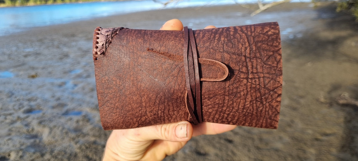 Dragon Eye & Fish Skin Tobacco Pouch