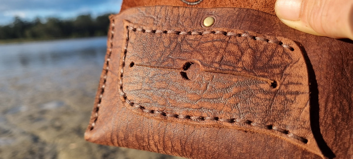 Dragon Eye & Fish Skin Tobacco Pouch