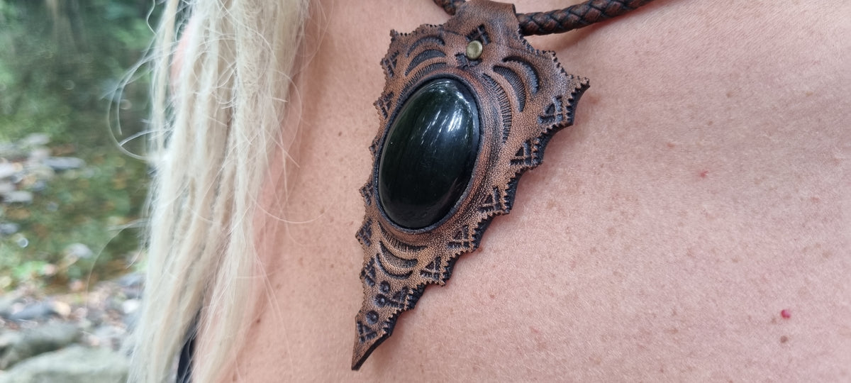 Black Obsidian Necklace