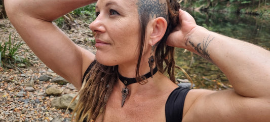 Black Obsidian Choker