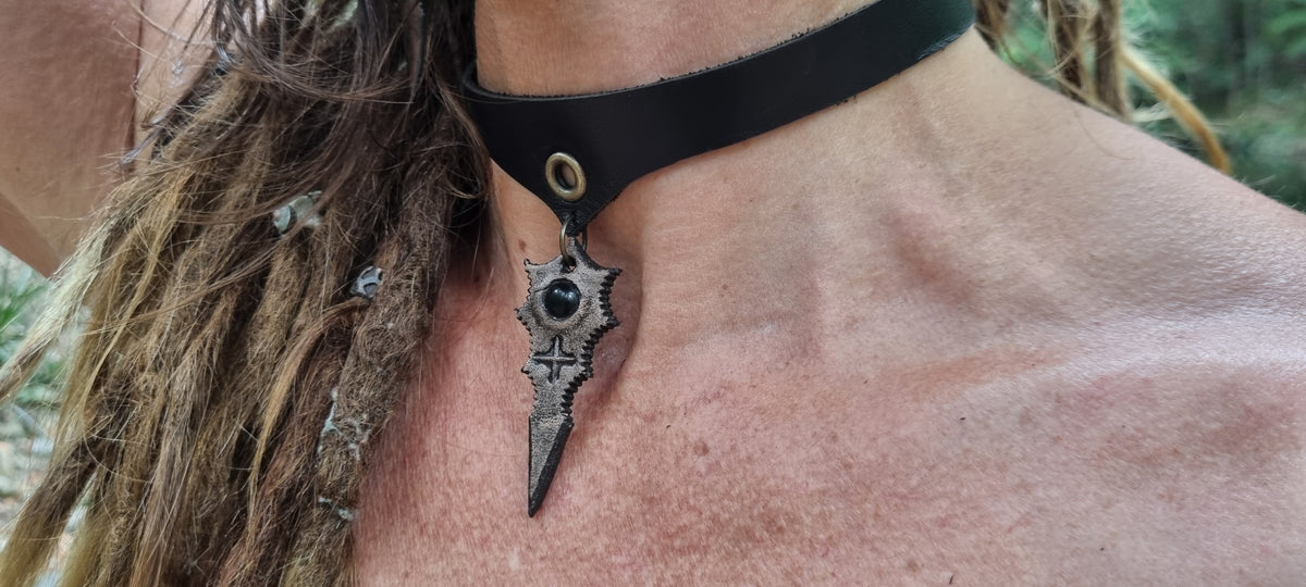 Black Obsidian Choker